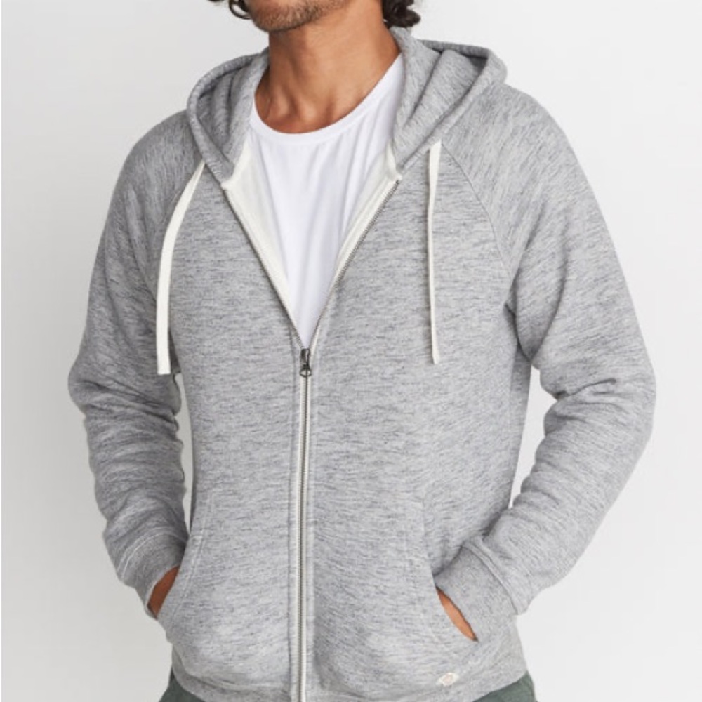 Men's Marine layer Gray Hoodie Sweater